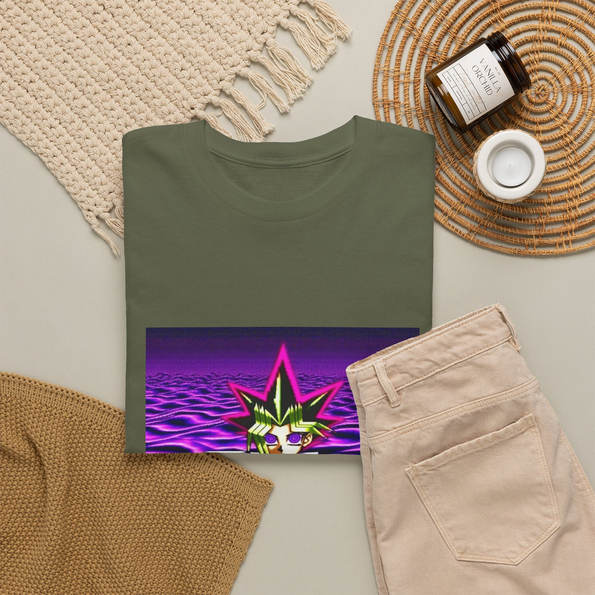 Yami Yugi Sipping Lean In Cyber Purple