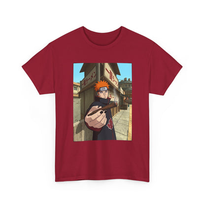 Pain Smoking A Blunt In Konoha Tee
