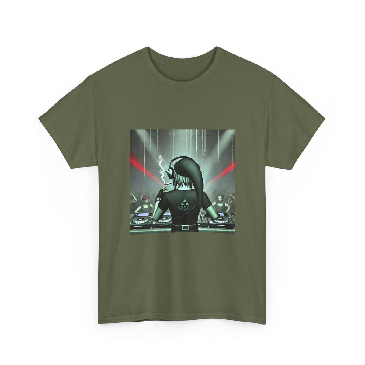 DJ Dark Link Spinning Turntables Tee