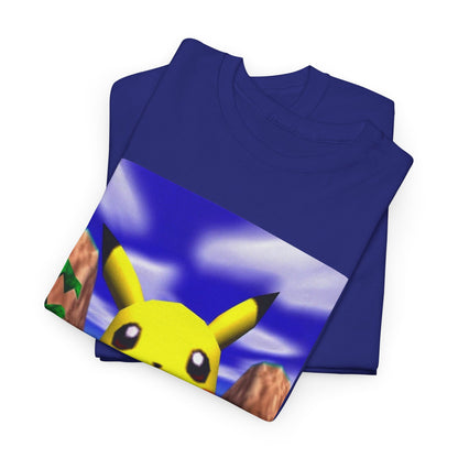 Pikachu Giving The Finger On An N64 Island