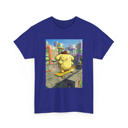 Pompompurin Flipping Bird Skate Park Tee