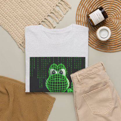 Matrix Yoshi Flipping The Bird Tee