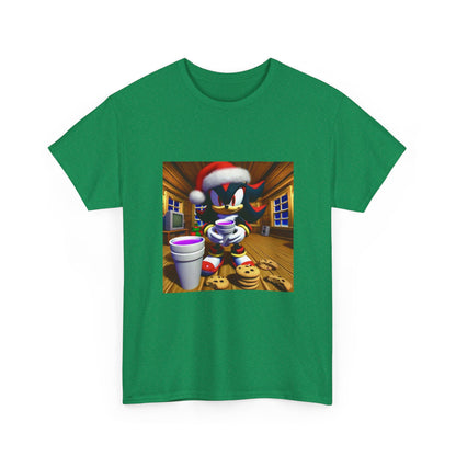 Shadow The Hedgehog With Holiday Purple Drink