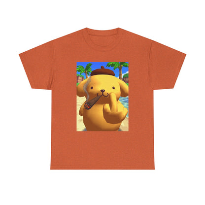 Pompompurin Smoking Blunt & Flipping Off
