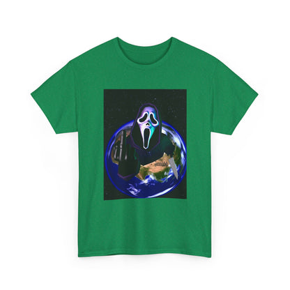 Ghostface Flipping Off The Earth Tee