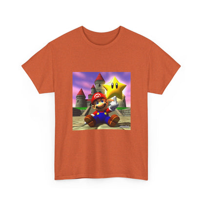 Mario Flips Off The Star Tee