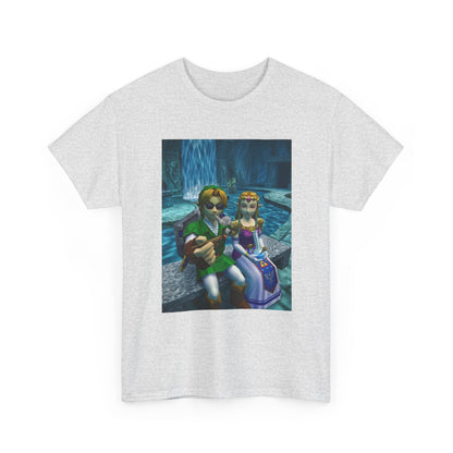 Link and Zelda Chilling and Smoking