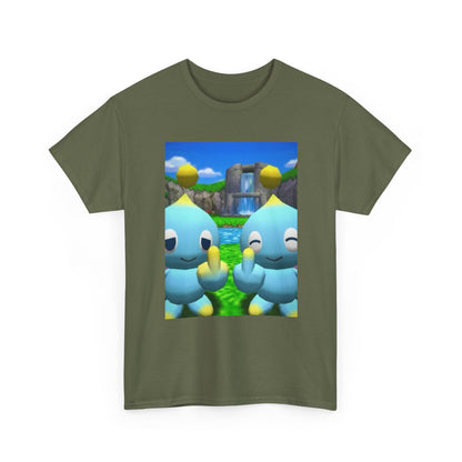 Chao Flipping The Bird Tee