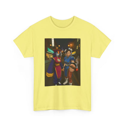Hsien-Ko And Chun-Li Sharing Blunts Tee