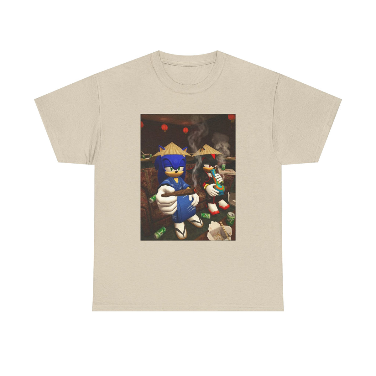 Sonic And Shadow Chillin' Like Villains Tee