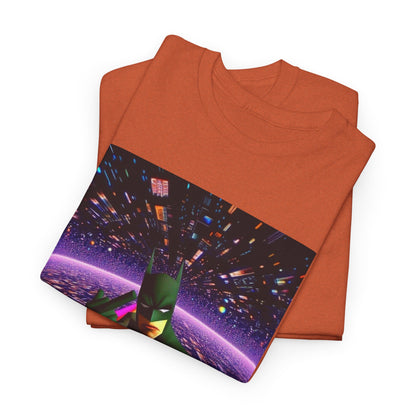 Batman Flips Off Reality On Psychedelic Tee