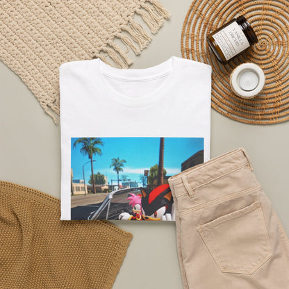 Shadow The Hedgehog Driving With Attitude Tee