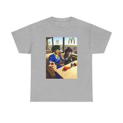 Spike Spiegel And Bowser Jr. Smoking Tee