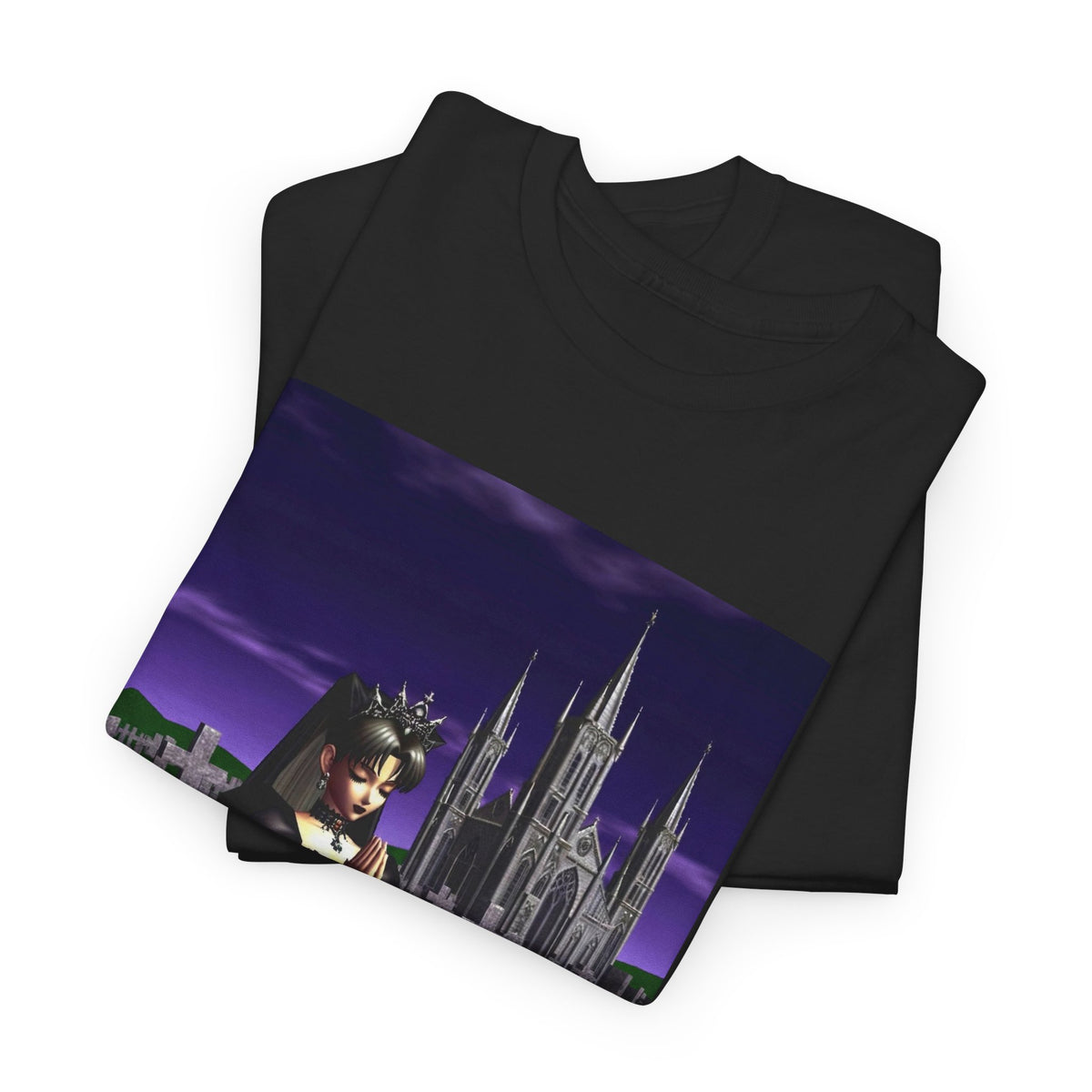 Gothic Girl Meditating In Coffin Tee