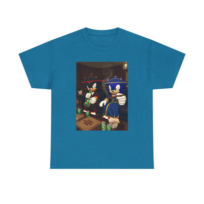 Shadow and Sonic Smoking Chill Tee