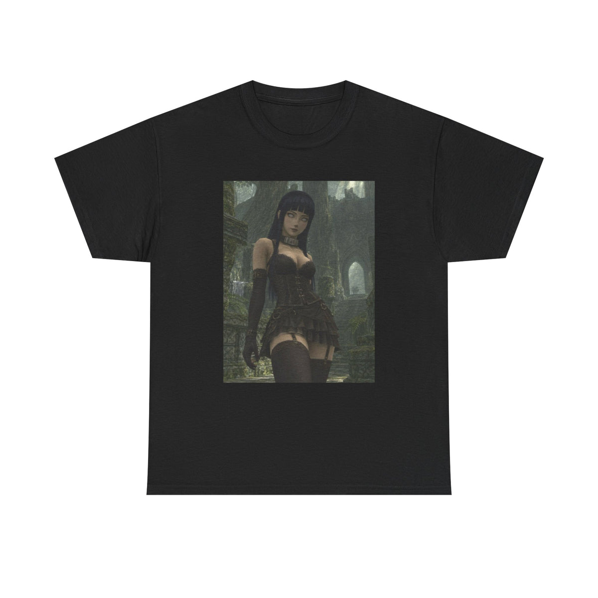 Gothic Byakugan Empress In Ancient Ruins