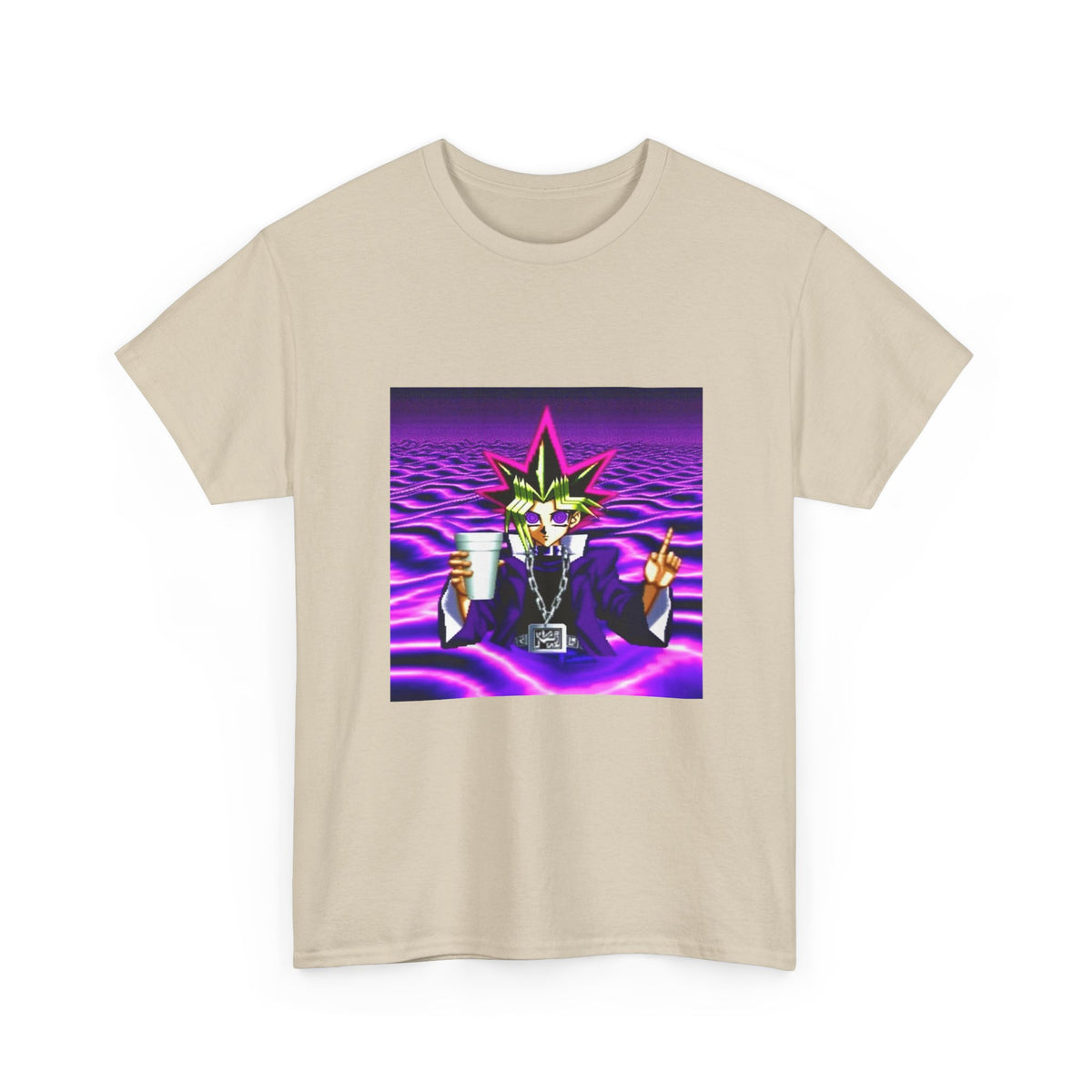 Yami Yugi Sipping Lean In Cyber Purple
