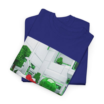 Low Poly Hello Kitty And Green Alien Flip Off
