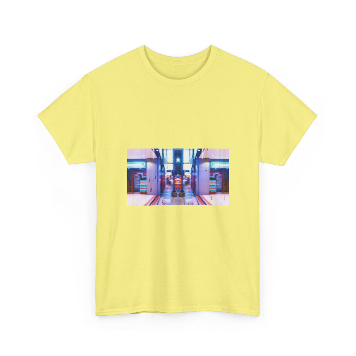 Meli and Chill Splashing Through Neon Streets Tee