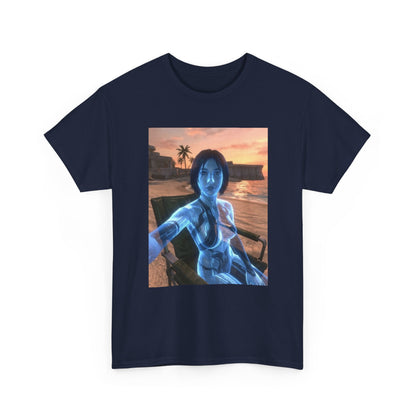 Cortana Taking A Chill Beach Selfie