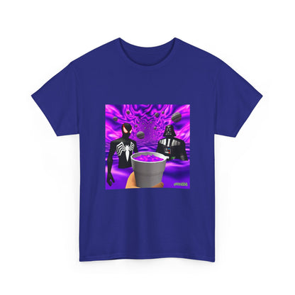 Spider-Man, Darth Vader, And Purple Drank Tee