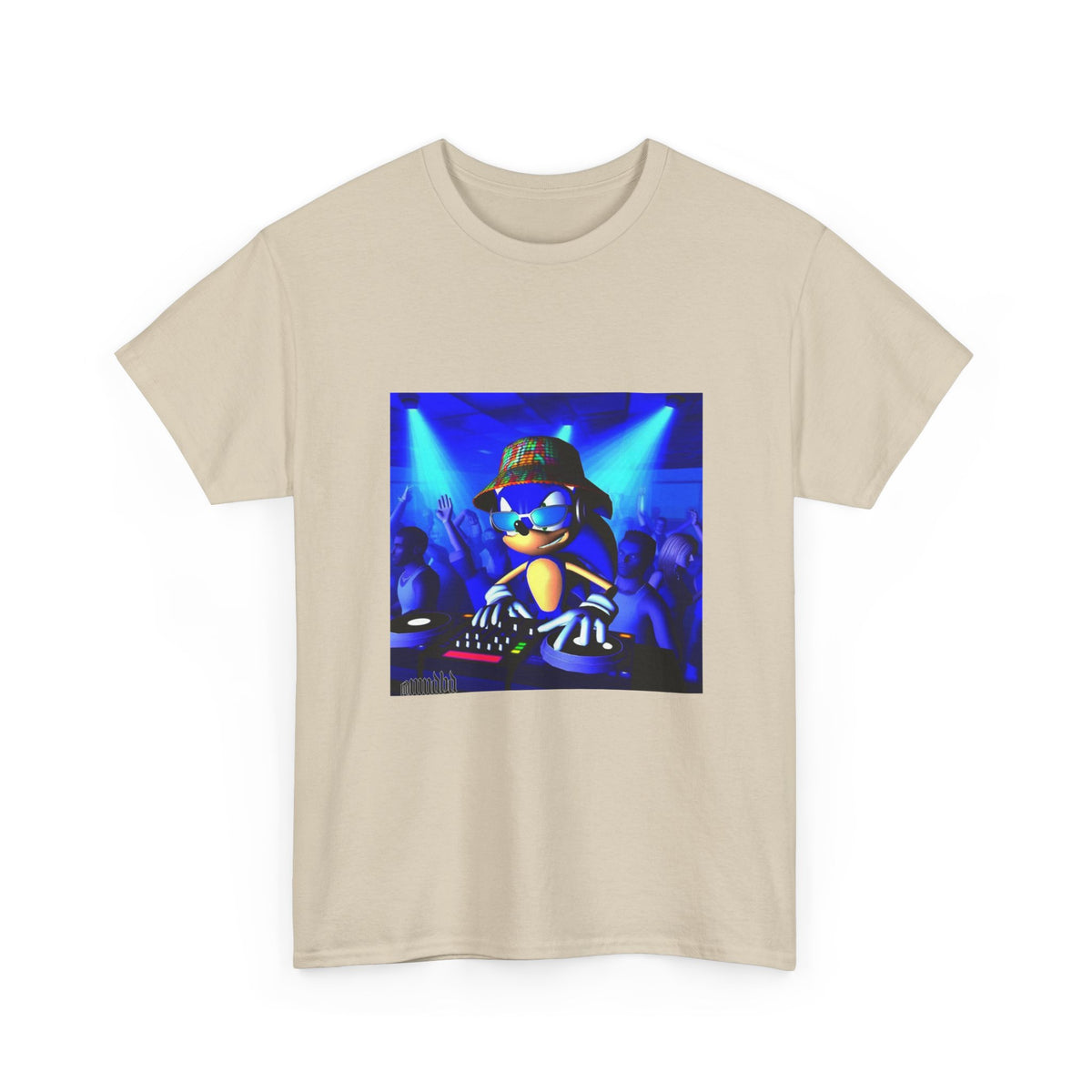 Sonic The Hedgehog DJing At The Club