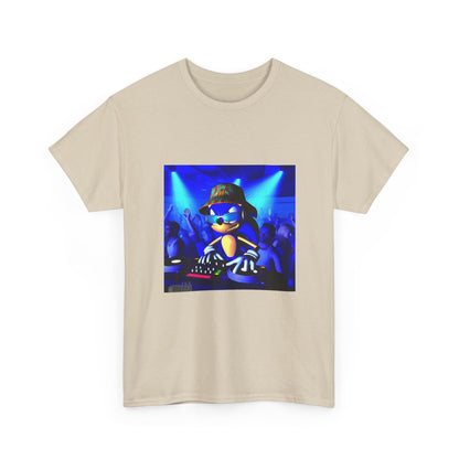 Sonic The Hedgehog DJing At The Club