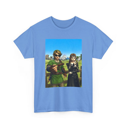 Link And Zelda Chilling With Blunts Tee