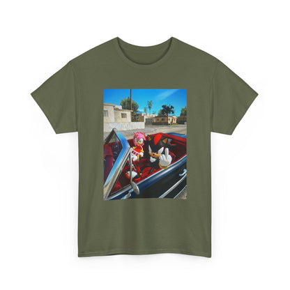 Shadow And Amy Cruising In A Lowrider