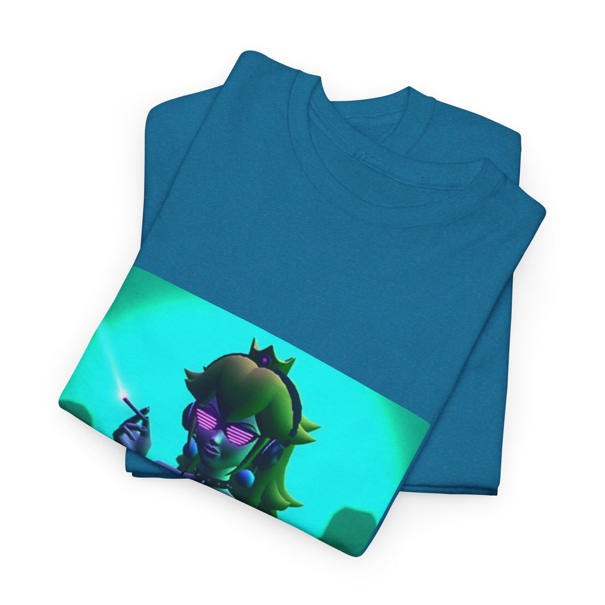 Dark Princess Peach DJ Smoking Tee