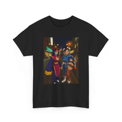 Hsien-Ko And Chun-Li Sharing Blunts Tee