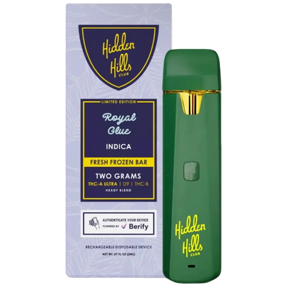 2G Hidden Hills Liquid Diamond Disposable