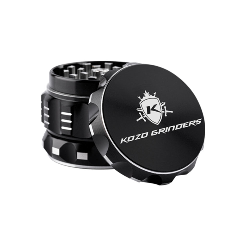 Kozo 2" 4-Piece Aluminum Grinder with Kief Catcher