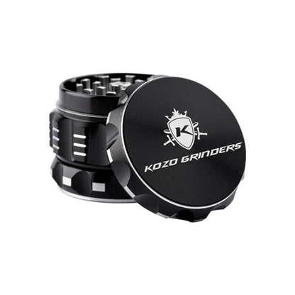 Kozo 2" 4-Piece Aluminum Grinder with Kief Catcher