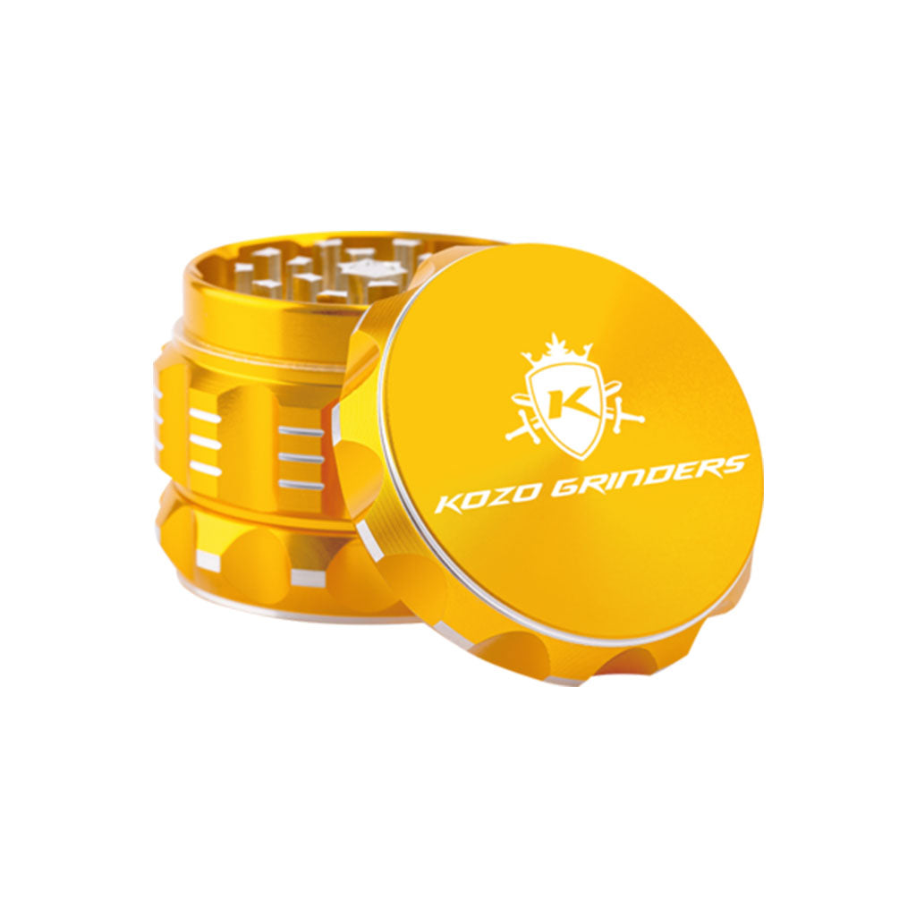 Kozo 2" 4-Piece Aluminum Grinder with Kief Catcher