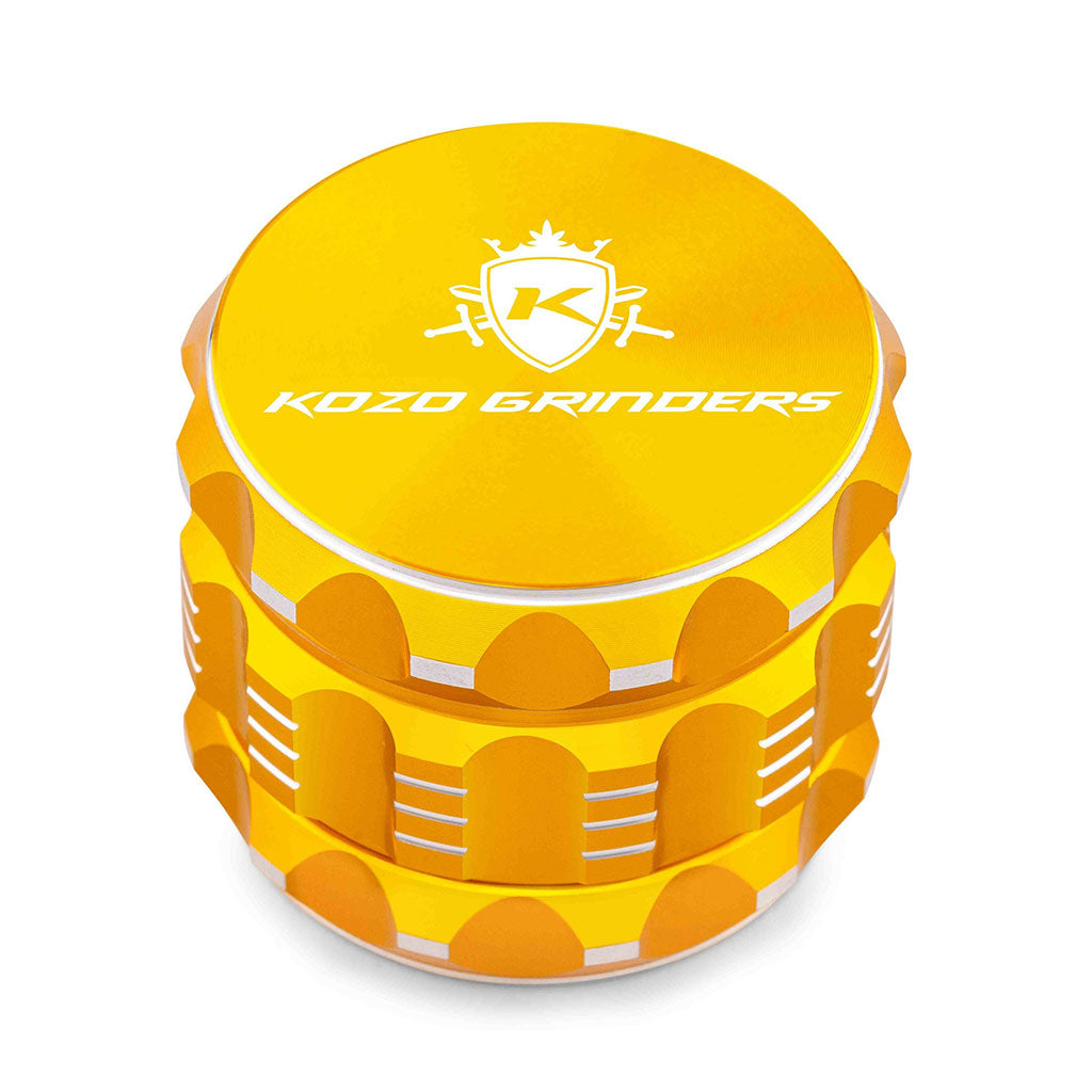 Kozo 2" 4-Piece Aluminum Grinder with Kief Catcher
