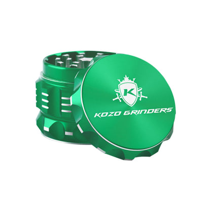 Kozo 2" 4-Piece Aluminum Grinder with Kief Catcher
