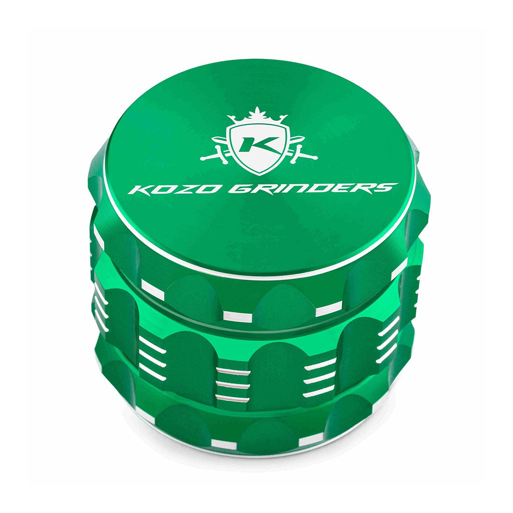Kozo 2" 4-Piece Aluminum Grinder with Kief Catcher