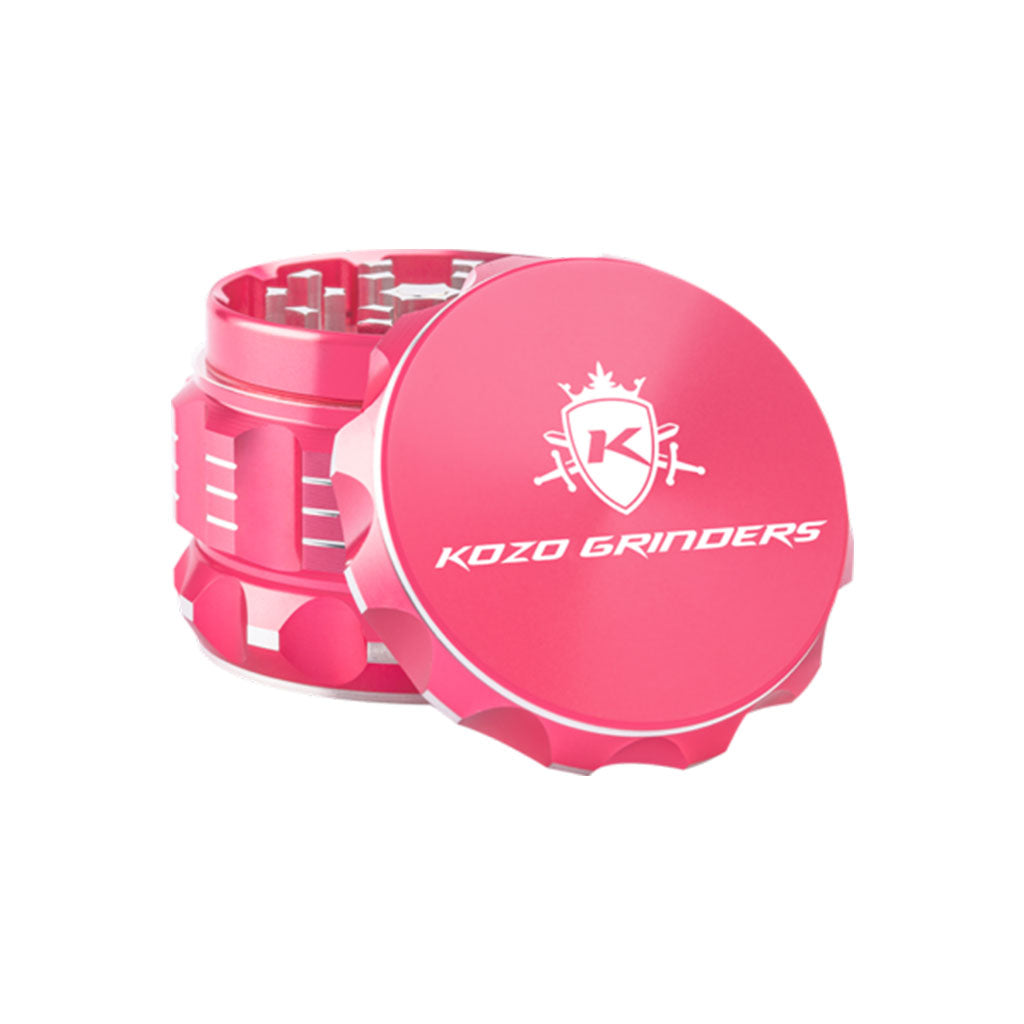 Kozo 2" 4-Piece Aluminum Grinder with Kief Catcher