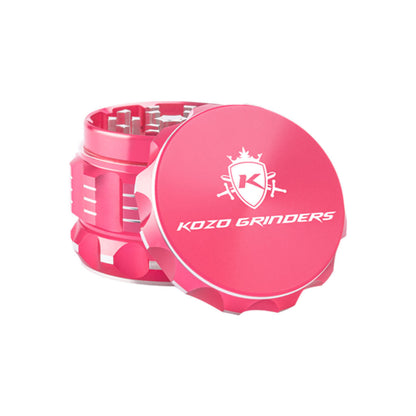 Kozo 2" 4-Piece Aluminum Grinder with Kief Catcher
