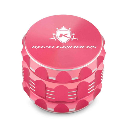 Kozo 2" 4-Piece Aluminum Grinder with Kief Catcher