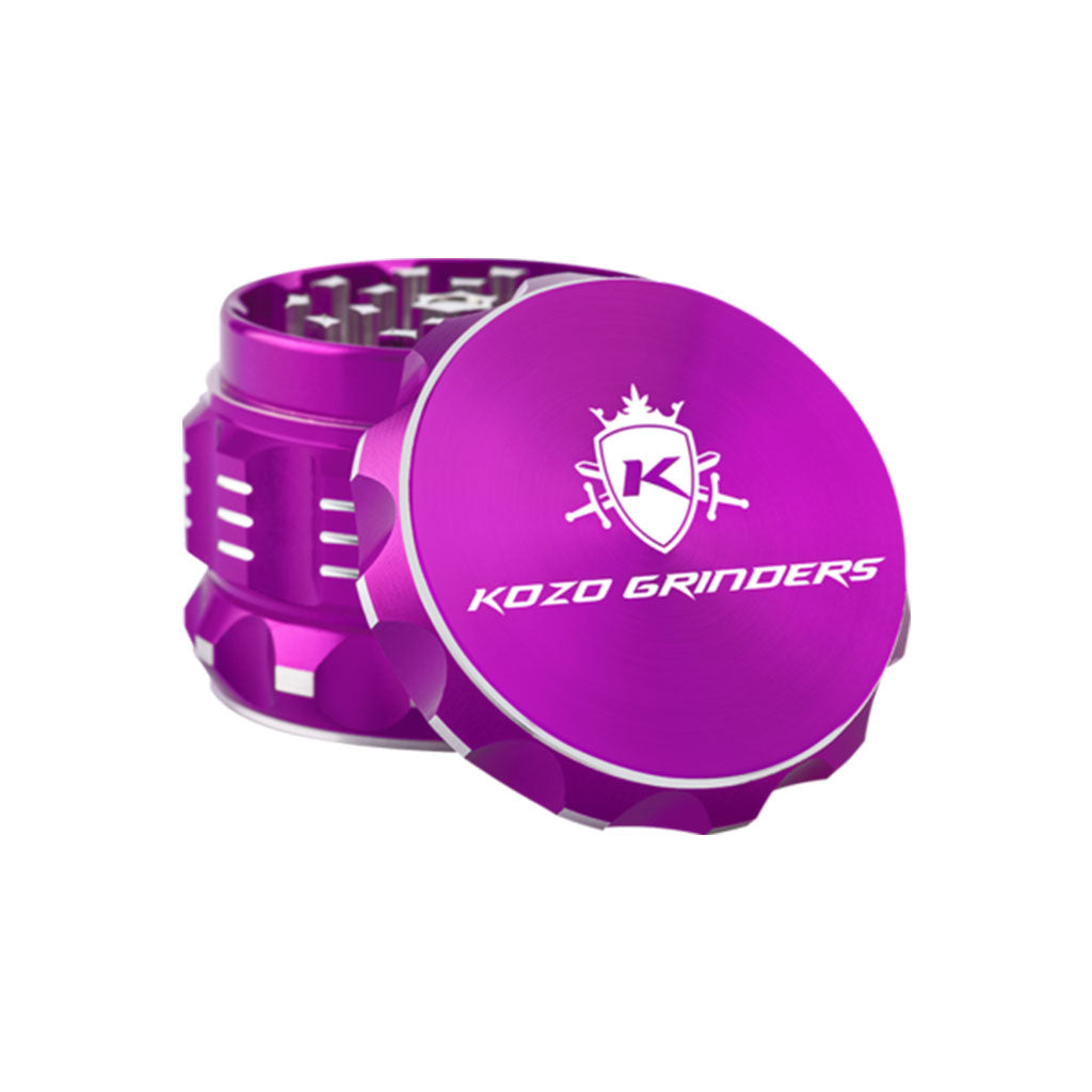 Kozo 2" 4-Piece Aluminum Grinder with Kief Catcher