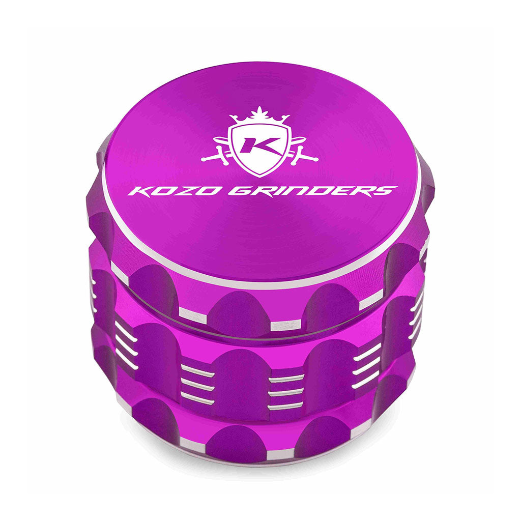 Kozo 2" 4-Piece Aluminum Grinder with Kief Catcher