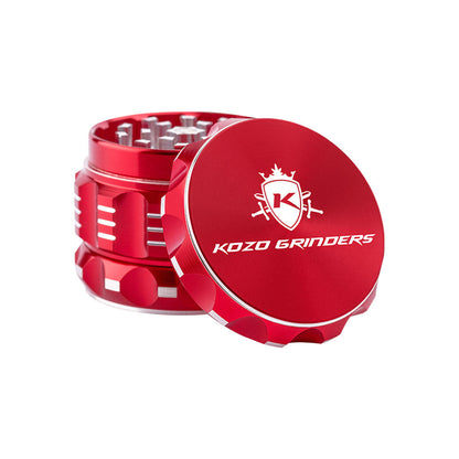 Kozo 2" 4-Piece Aluminum Grinder with Kief Catcher