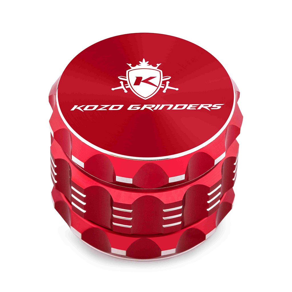 Kozo 2" 4-Piece Aluminum Grinder with Kief Catcher