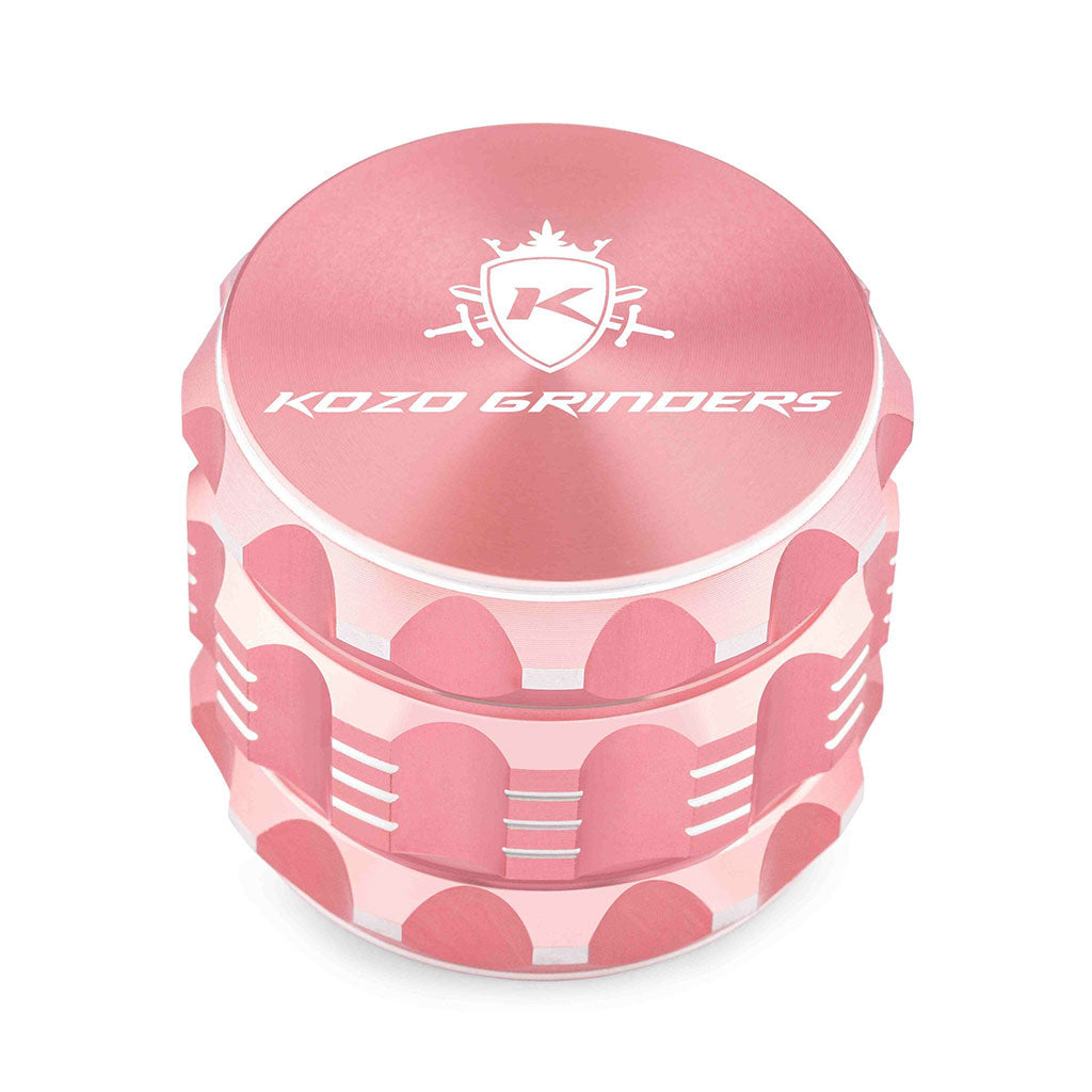 Kozo 2" 4-Piece Aluminum Grinder with Kief Catcher