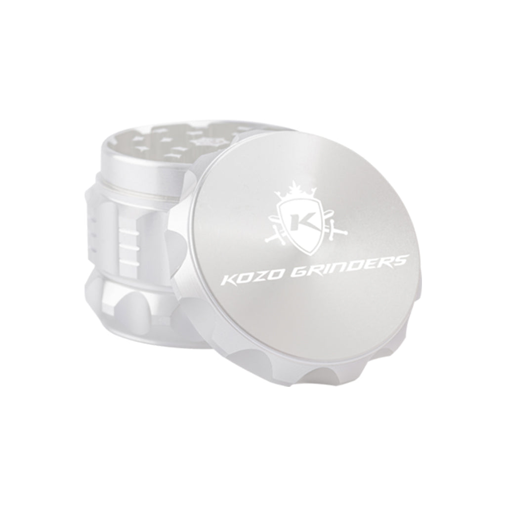 Kozo 2" 4-Piece Aluminum Grinder with Kief Catcher