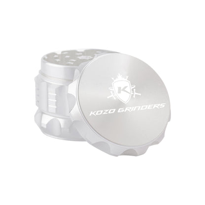 Kozo 2" 4-Piece Aluminum Grinder with Kief Catcher