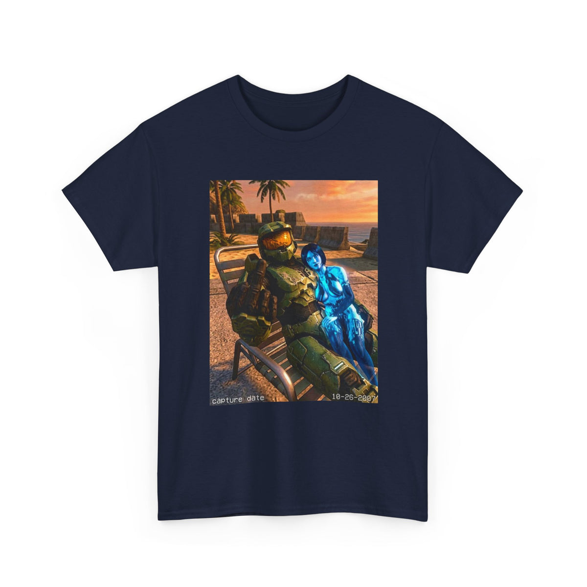 Master Chief And Cortana Chillin' On The Beach