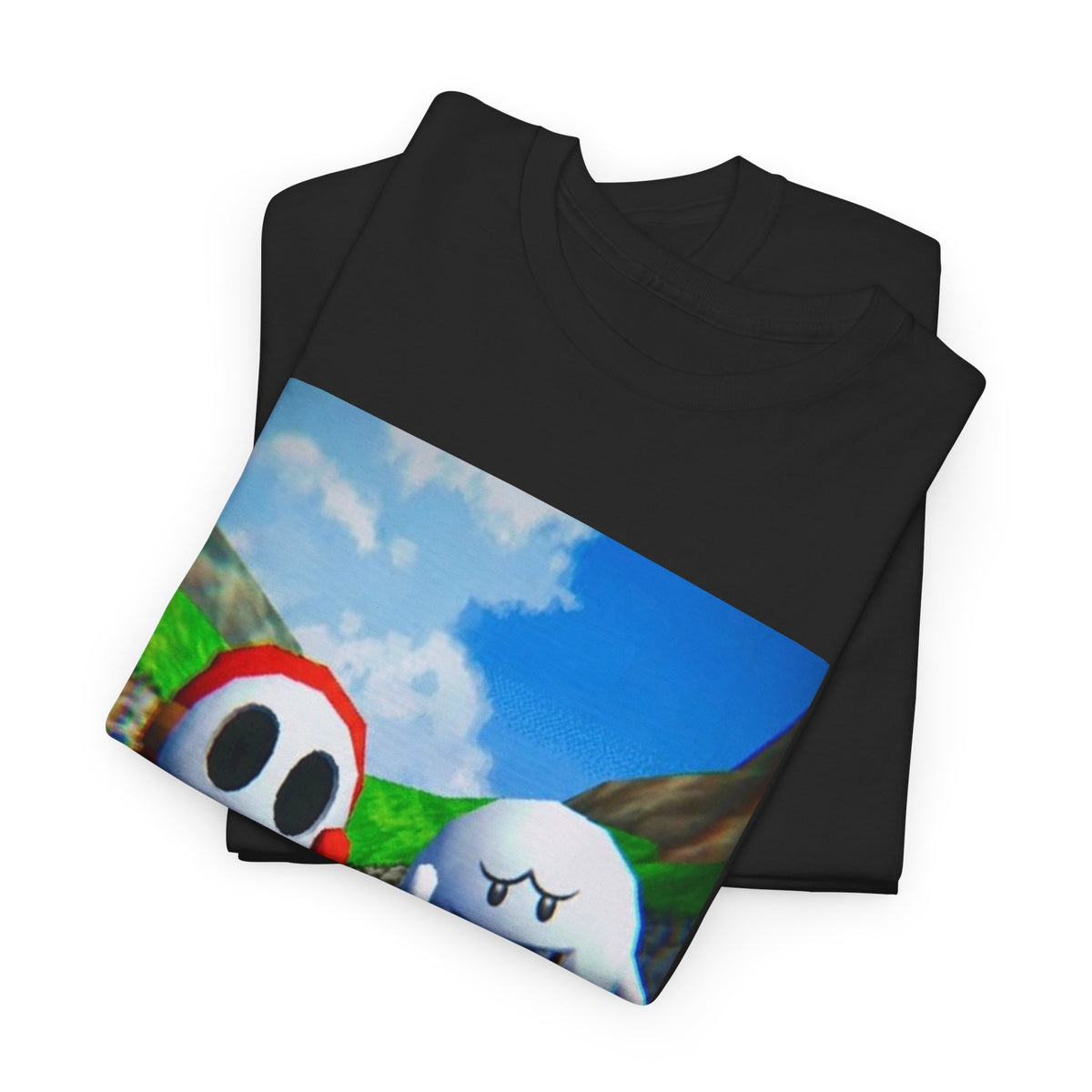 Shy Guy And Boo Flipping Off Tee
